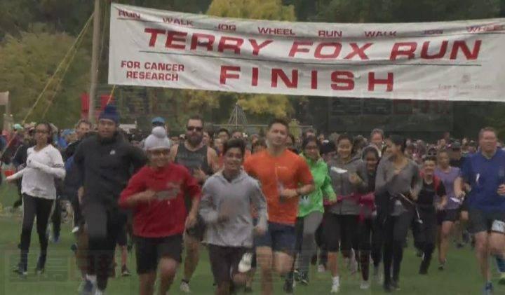第37屆TERRY FOX 跑步活動周日舉行，大溫哥華地區有多人參與