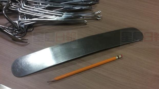 33釐米金屬板被遺留病人體內 院方稱無疏忽