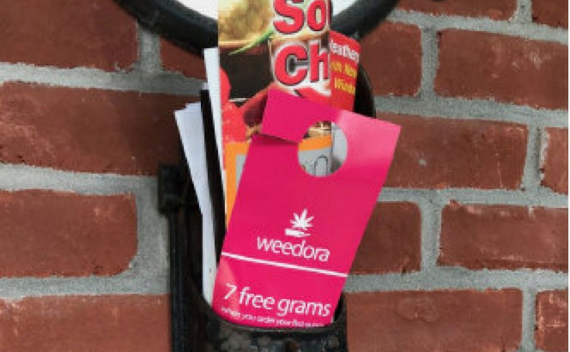 大麻公司傳單發到家門口  家長狂吐槽