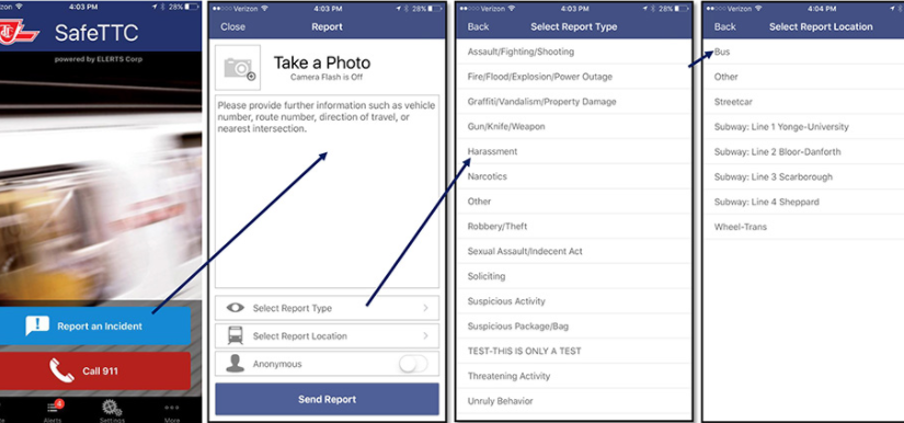 TTC投訴App大顯神通 助力警方逮捕3名嫌犯