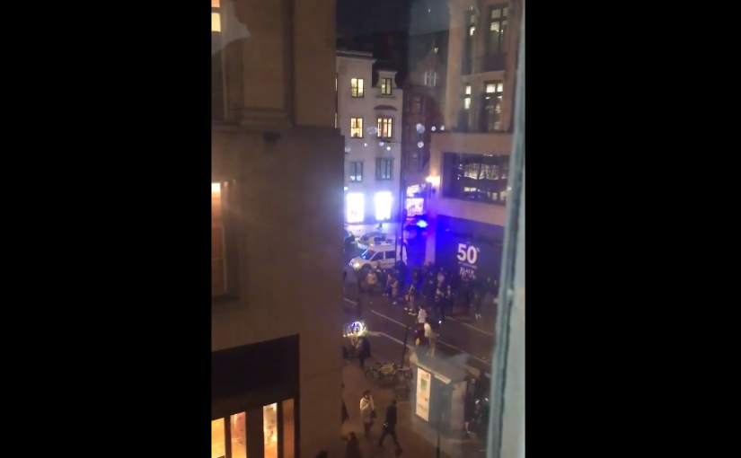 視頻：倫敦“恐襲”原是虛驚一場 恐慌民眾沿街狂奔