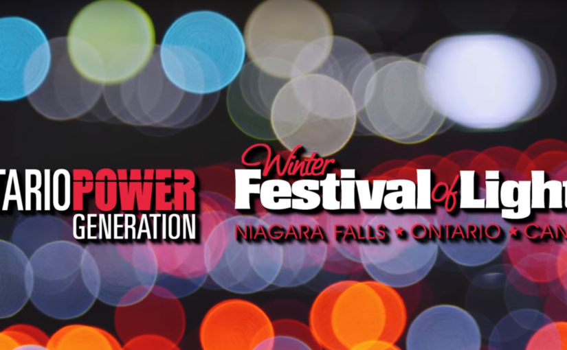 週末一起去尼亞加拉瀑布看冬季彩燈吧！