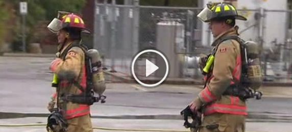 咸美頓一醫院附屬大樓起火 幸無人受傷