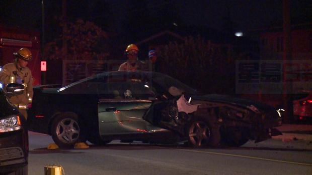 卑詩省本拿比市發生車禍 一名司機被捕