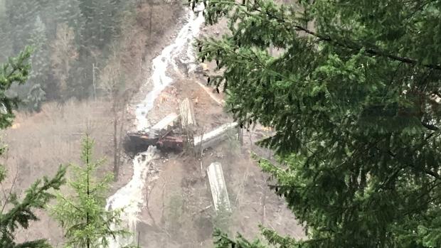 卑詩省內陸有火車出軌 未知有否燃油泄漏