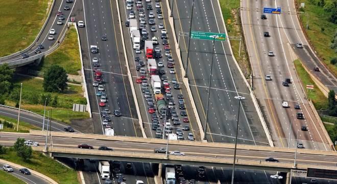 Milton立交橋拆除 401高速Hwy25段關閉