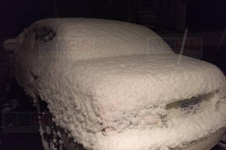 大溫哥華地區迎來2017年的第一場大雪