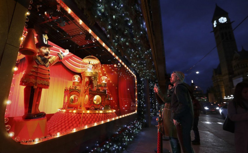 美cry! 哈得遜灣聖誕季櫥窗秀開啟（組圖）