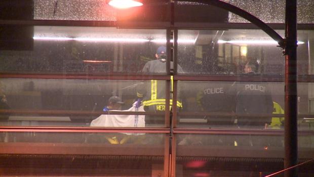 大溫哥華地區架空列車有意外 一名女子在月台受傷