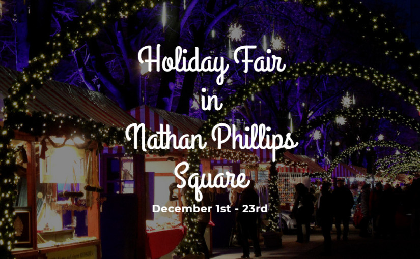 週末快來多倫多市政廳前廣場品嘗美食吧！