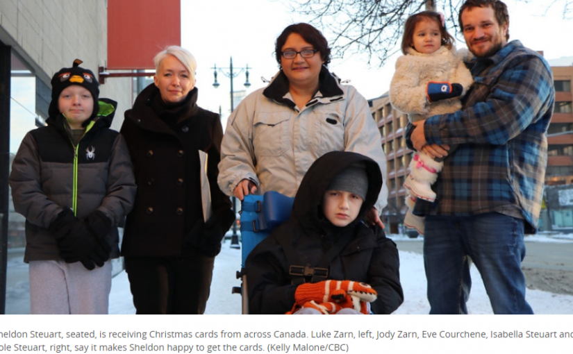 給10歲絕症男孩寄聖誕卡 溫暖他的聖誕節