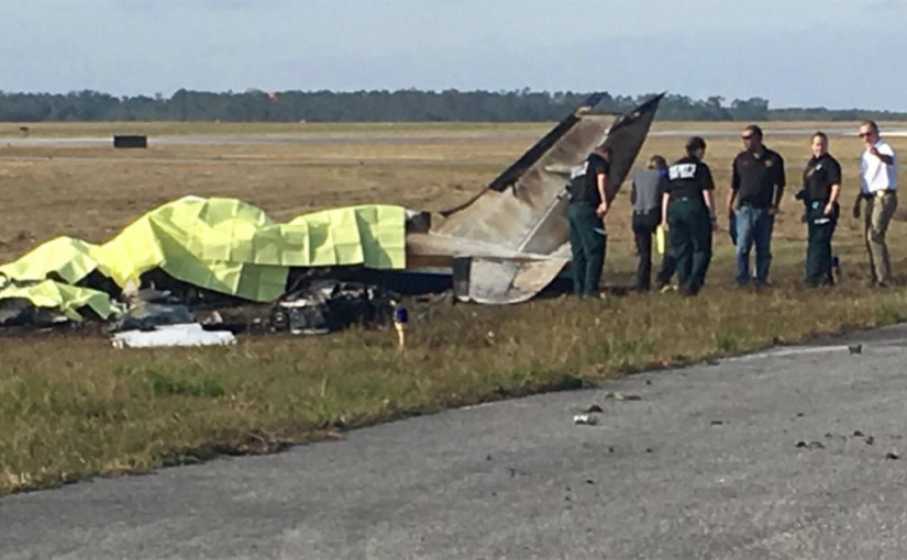 佛州雙引擎飛機聖誕前夕墜毀 機上無人倖存