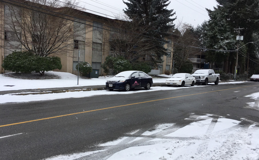 大溫哥華地區出現白色聖誕