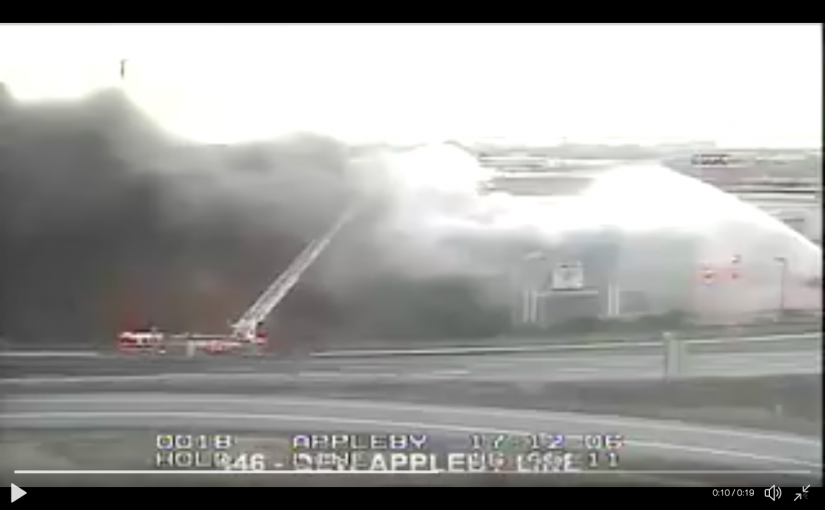 伯靈頓Paletta肉製品加工廠大火持續中