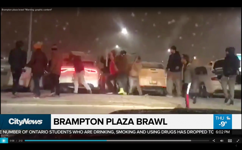 布蘭普頓廣場棍棒鬥毆  警方逮捕三名涉事人員