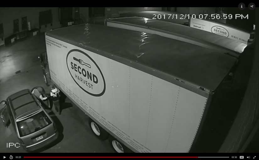 兩盜賊偷慈善組織卡車電池 價值90加元