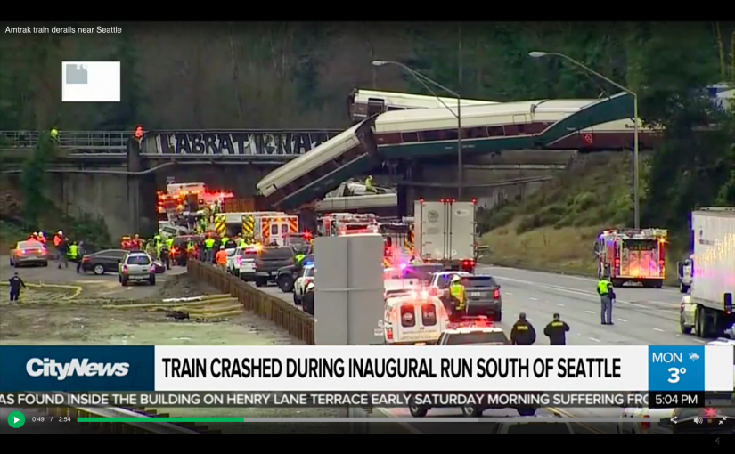 華盛頓州列車脫軌致6死多人傷 州長：進入緊急狀態