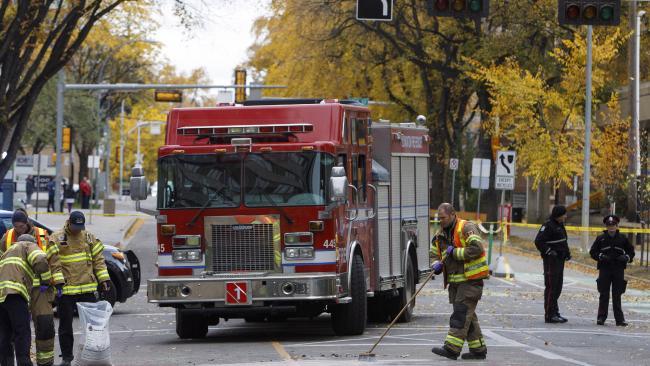 士嘉堡居民樓大火 暫無傷亡報告