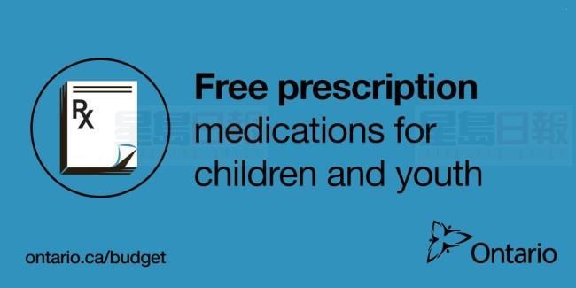 下月開始 安省24歲以下青年可免費拿藥