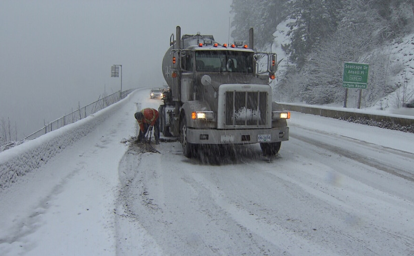 卑詩省南岸地區將會下雪