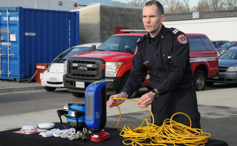 溫市消防局提醒市民注意節日防火