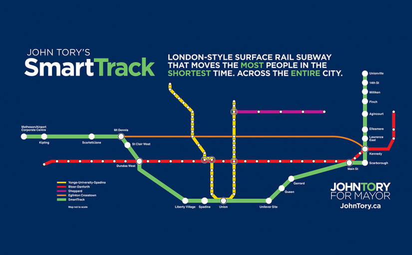 多倫多智能路軌擬建六處停靠站