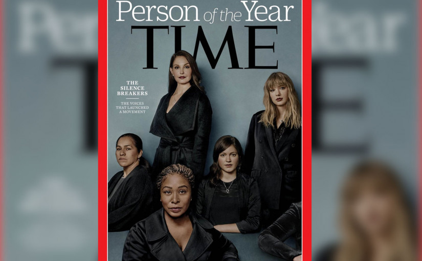 《時代》雜誌將“#MeToo”選為年度人物