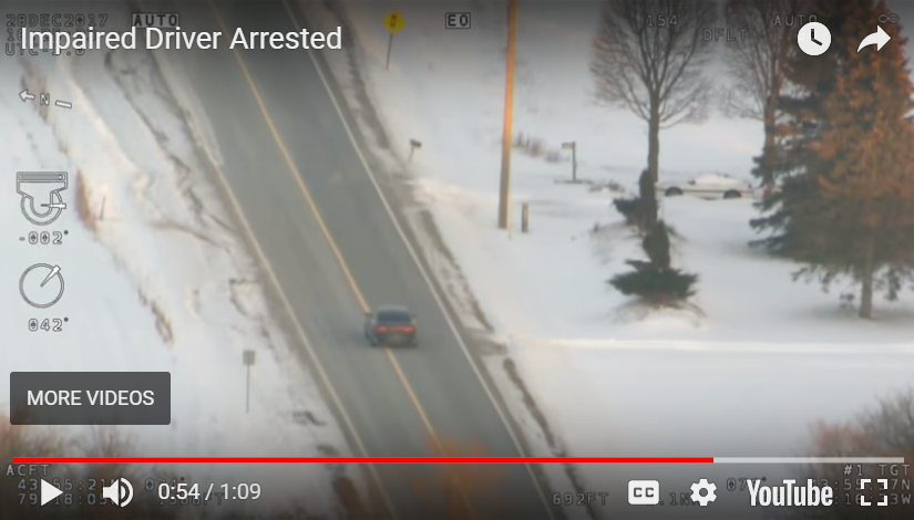 視頻：男子萬錦駕車酒精含量超3倍 幸運存活