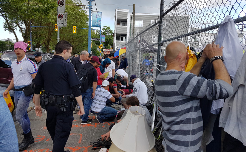 溫市警加強溫市中心東端街頭執法