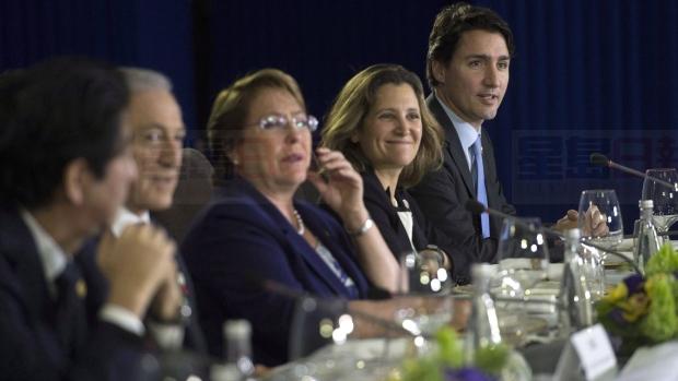 加國及TPP其他成員同意新修訂協議 無美國參與