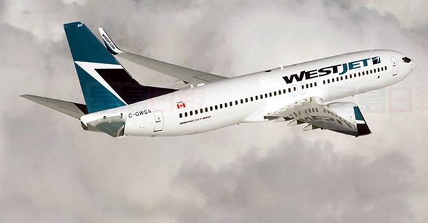 西捷增加溫市每周60國內外航班