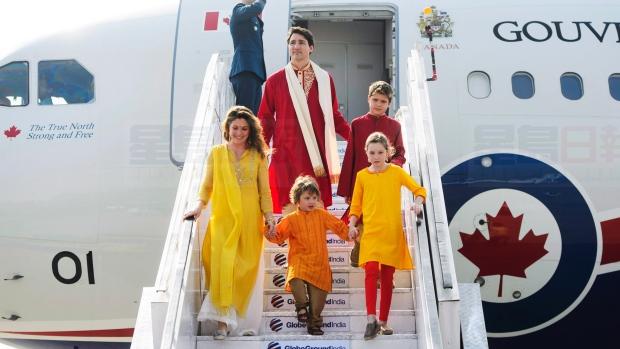 杜魯多訪印精彩圖集：身穿華服 與印總理終於會晤