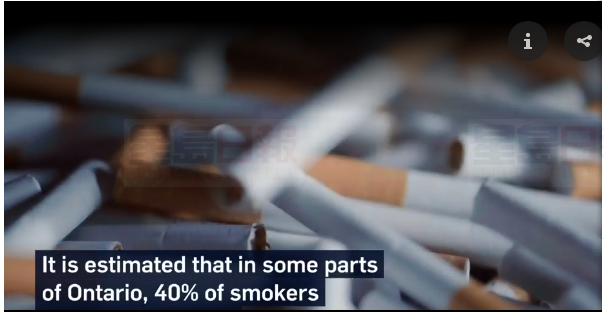 犯罪團夥大規模走私煙草 花費加拿大納稅人數十億加幣