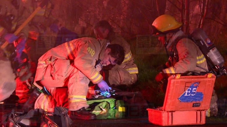 卑詩省本拿比有房屋發生火警 一名男子受傷