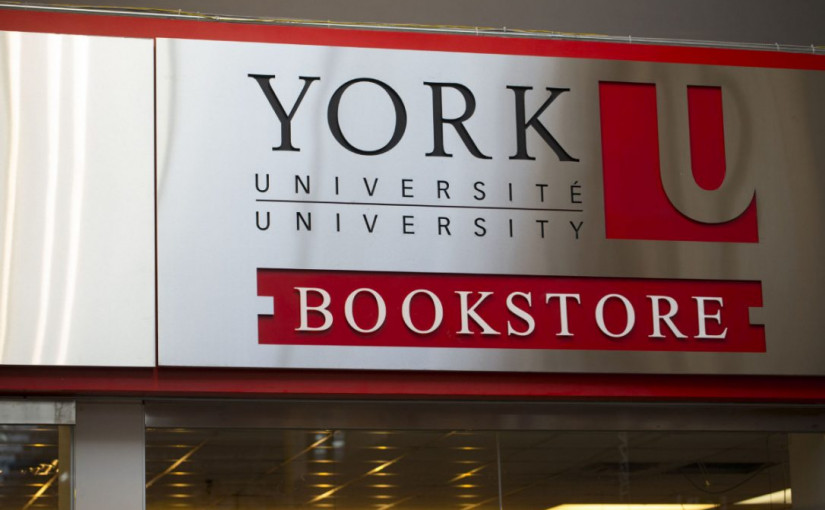 約克大學部分學生校內靜坐 撐罷工工會！