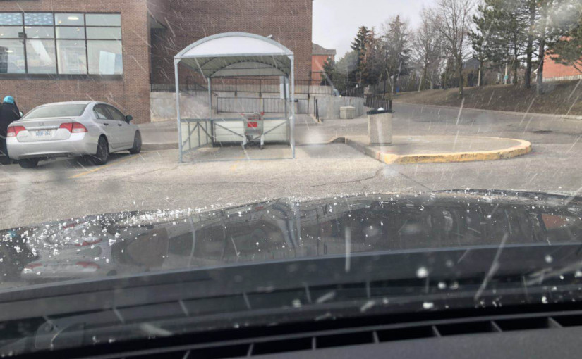 大多地區今日飄雪下冰雹 明日溫差大或有小雨