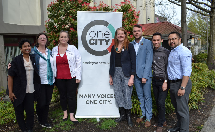 溫哥華政黨OneCity開大會 爭取提名7候選人與黨員見面