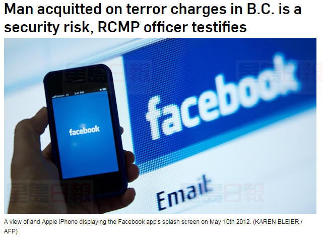 加拿大男子被控恐怖主義被無罪釋放 皇家騎警：此人是危險人物