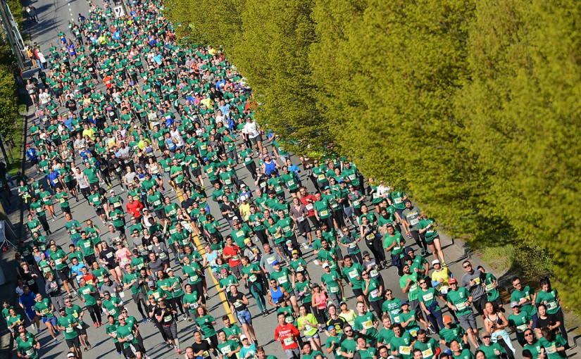 溫哥華太陽長跑結束 溫市中心街道陸續解封