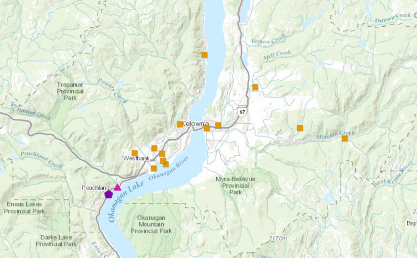 卑詩省內陸緊急運作部門向12個物業發出疏散令
