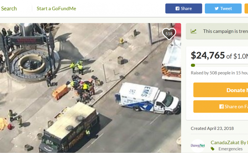 民眾自發悼念 GoFundMe捐款頁面已建立