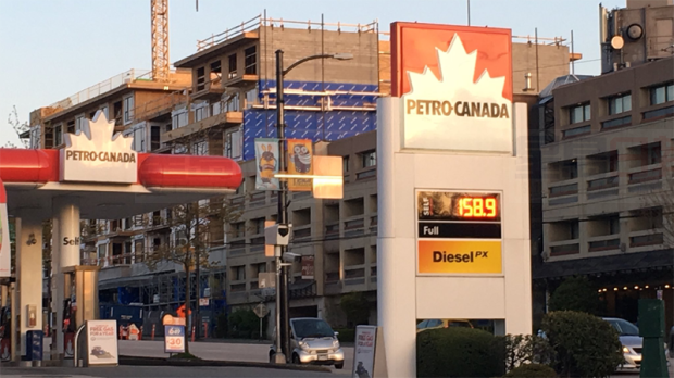 大溫哥華地區的汽油售價再破紀錄
