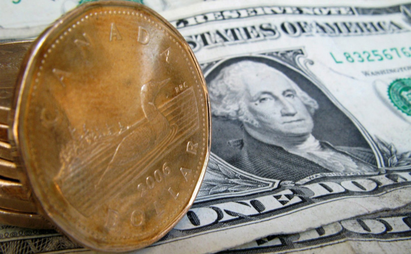 今日即時匯率 加元兌美元下跌