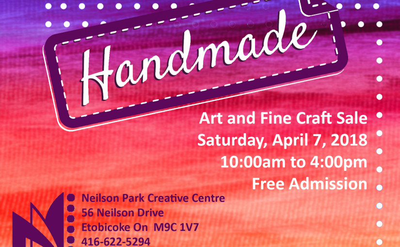 手工製作品交易會來啦！