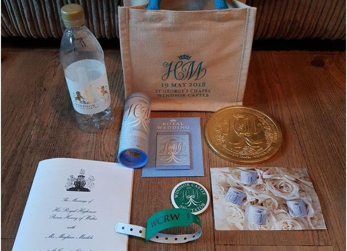 哈里大婚回禮袋 網拍炒價逾3千美元