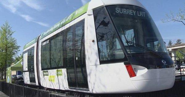 卑詩省素里市政府展示輕便鐵路的模擬車卡