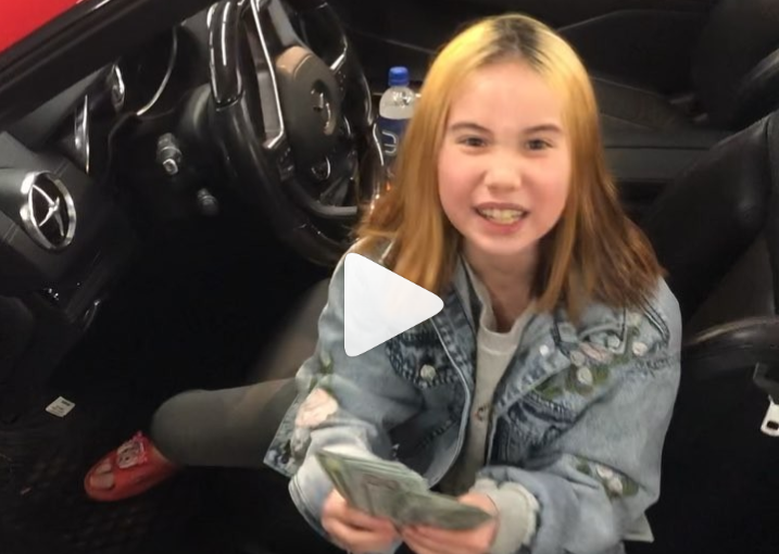 9歲華裔女孩炫富成网路紅人 但豪車豪宅都是借來的？