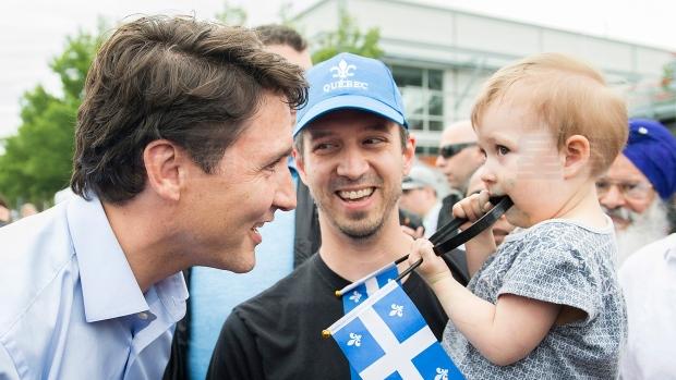 魁北克省慶日 三大黨領齊到賀