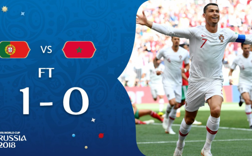 【世界盃B組】C羅再進一球！葡萄牙送摩洛哥出局