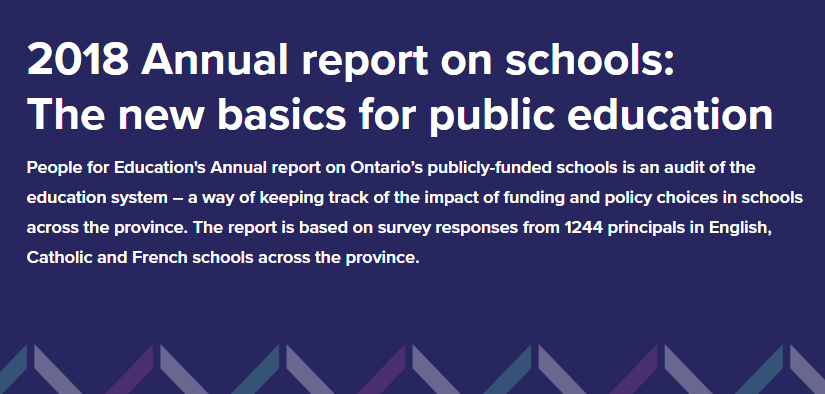 最新報告：安省學校在心理健康方面欠缺